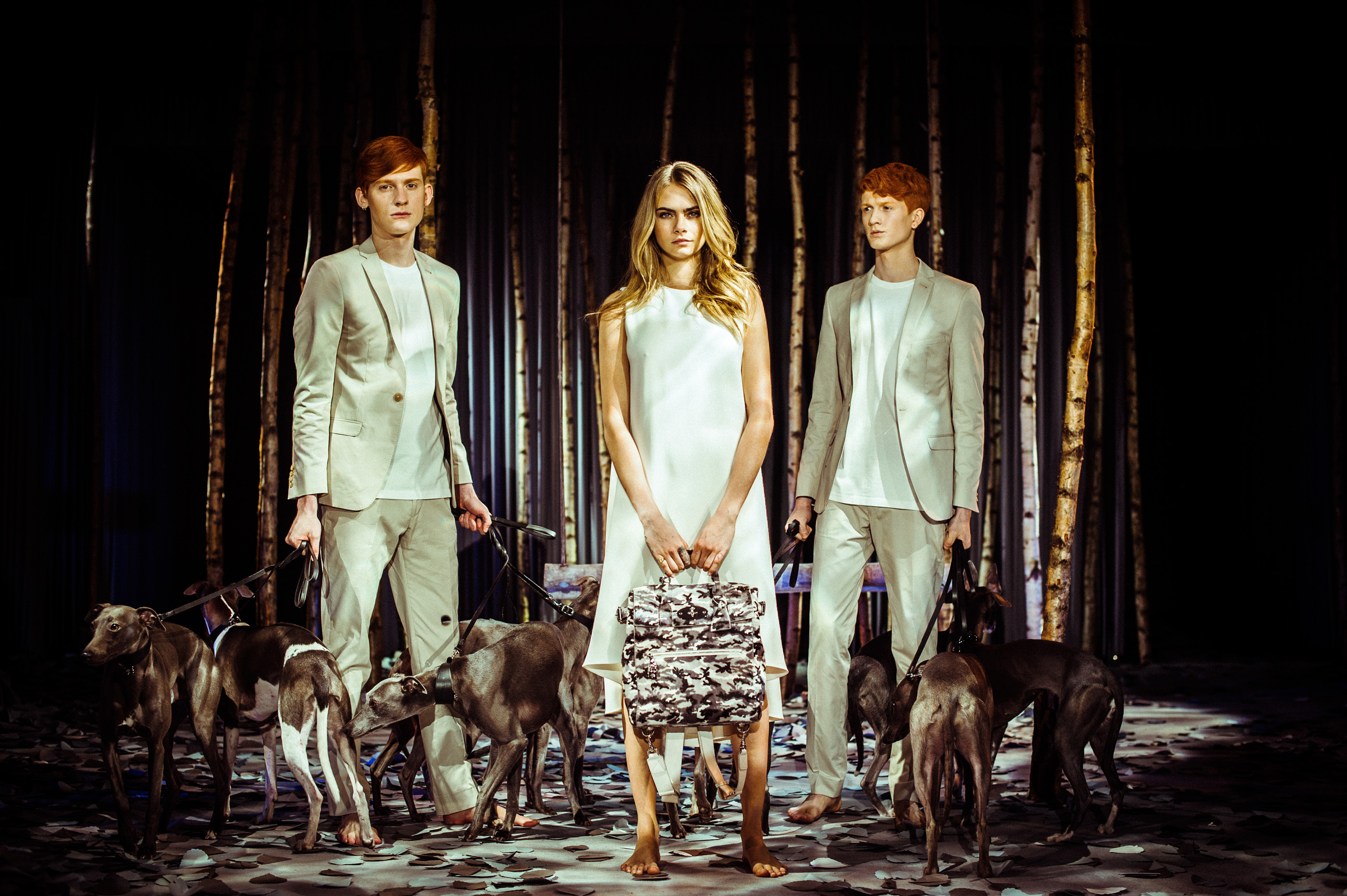 Cara Delevingne For Mulberry AW14 Show, London, 15 Feb 2014, Shot By Morgan O'Donovan For Mulberry