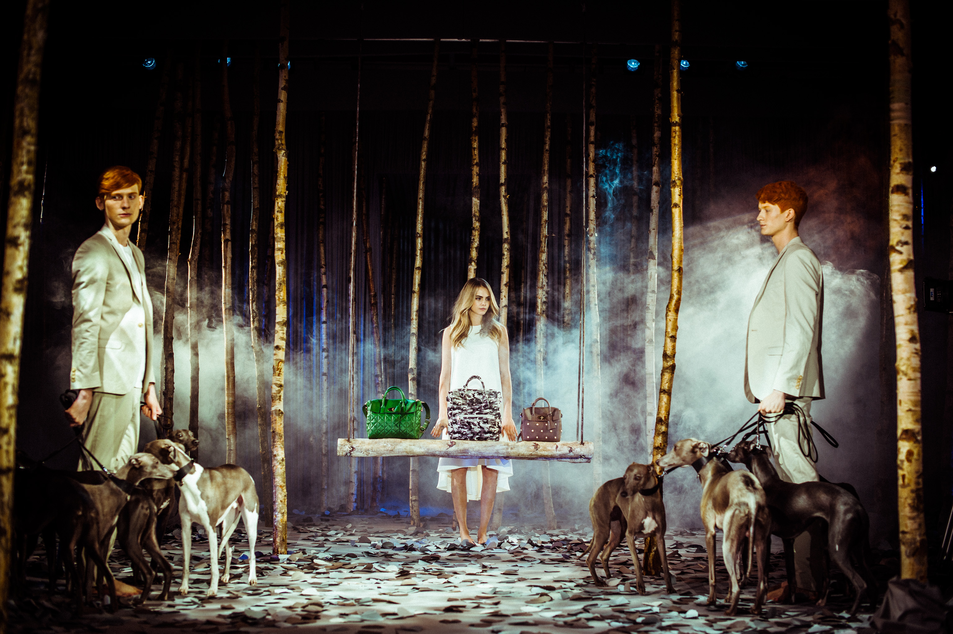 Cara Delevingne For Mulberry AW14 Show, London, 15 Feb 2014, Shot By Morgan O'Donovan For Mulberry