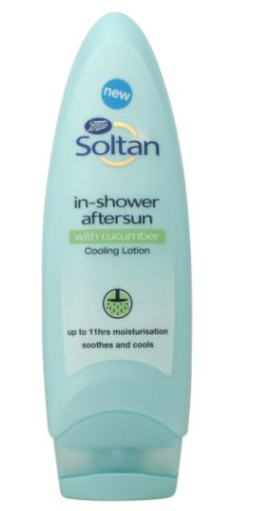 Boots Soltan In-Shower Aftersun Cooling Lotion with Cucumber