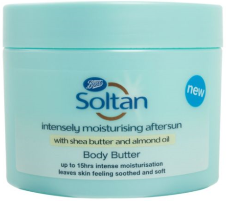 Boots Soltan Intensely Moisturising Aftersun Body Butter with Shea Butte...