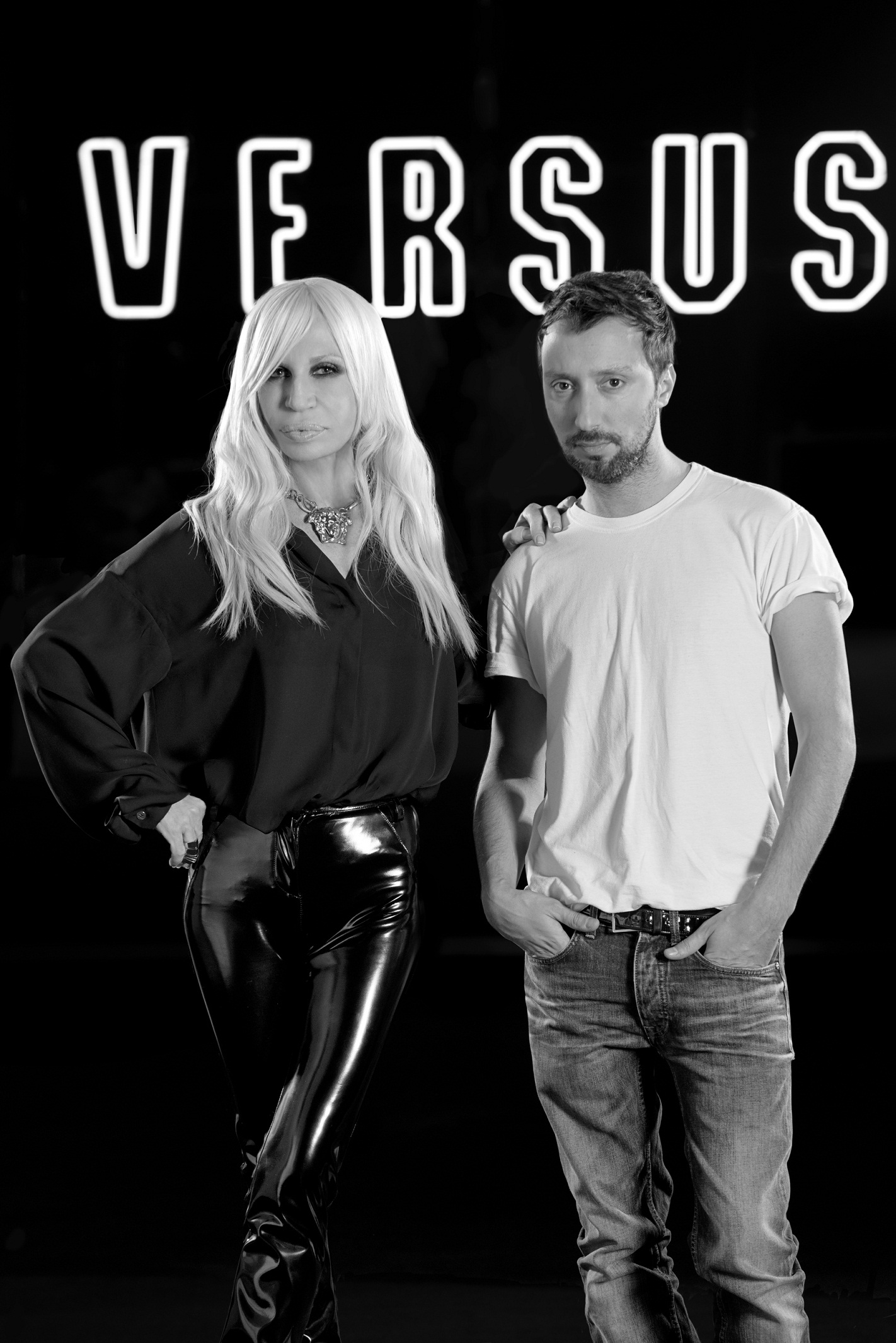 Versus Versace_Donatella Versace&Anthony Vaccarello
