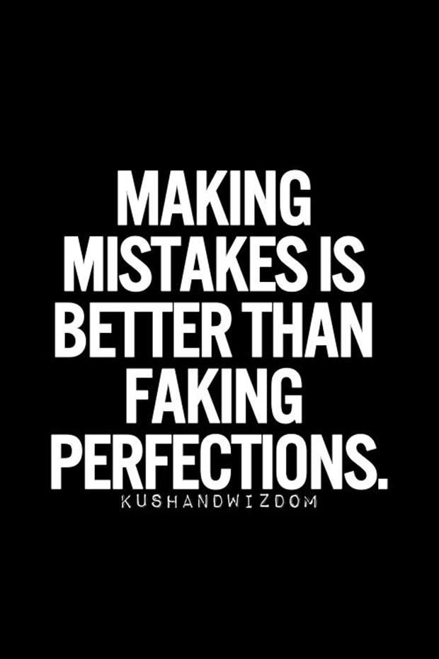 MAKING MISTAKES