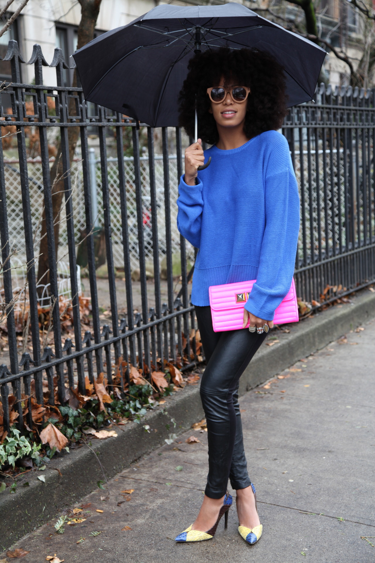 SOLANGE LEATHER PANTS