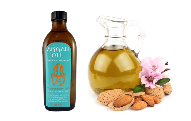 argan oil vs almond oil