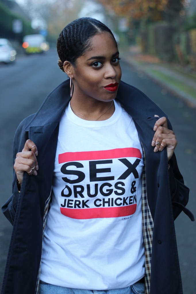 CYRENA MONIQUE JERK CHICKEN TEE 4