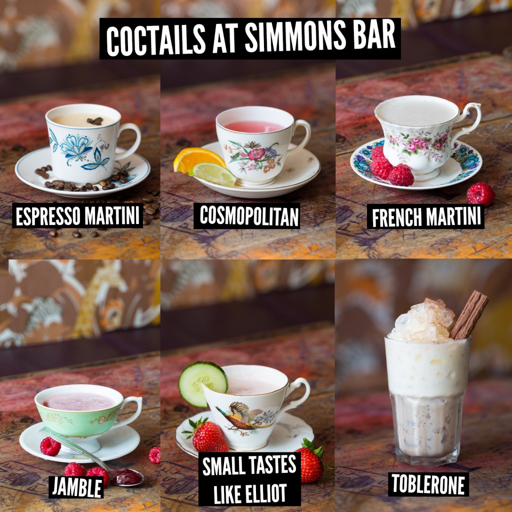 SIMMONS BAR COCKTAILS