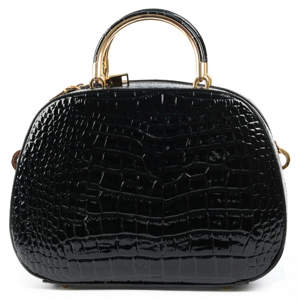 StyleEdit.co.uk black croc bag www.styleedit.co.uk £24.99
