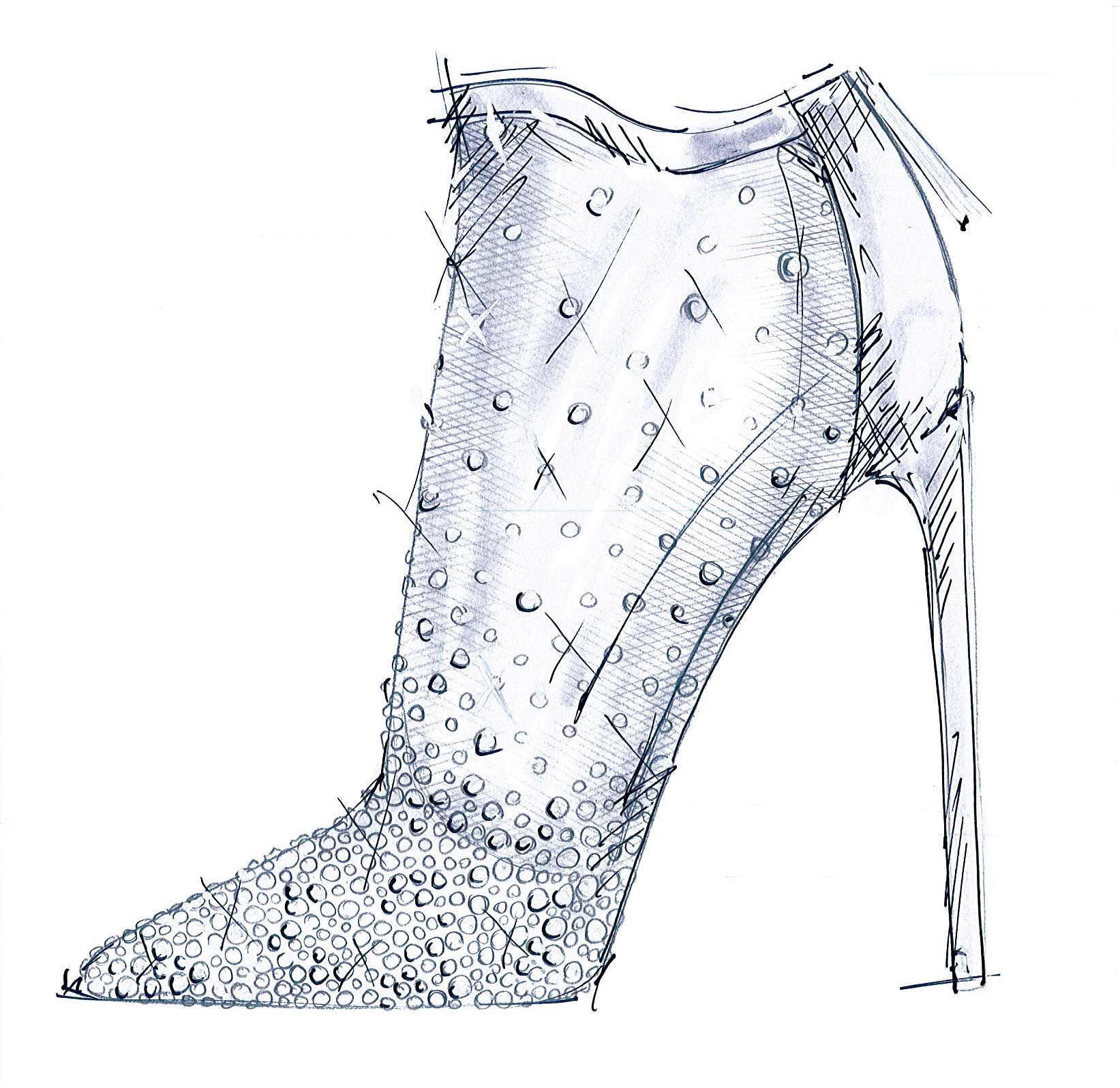 Stuart Weitzman Sketch