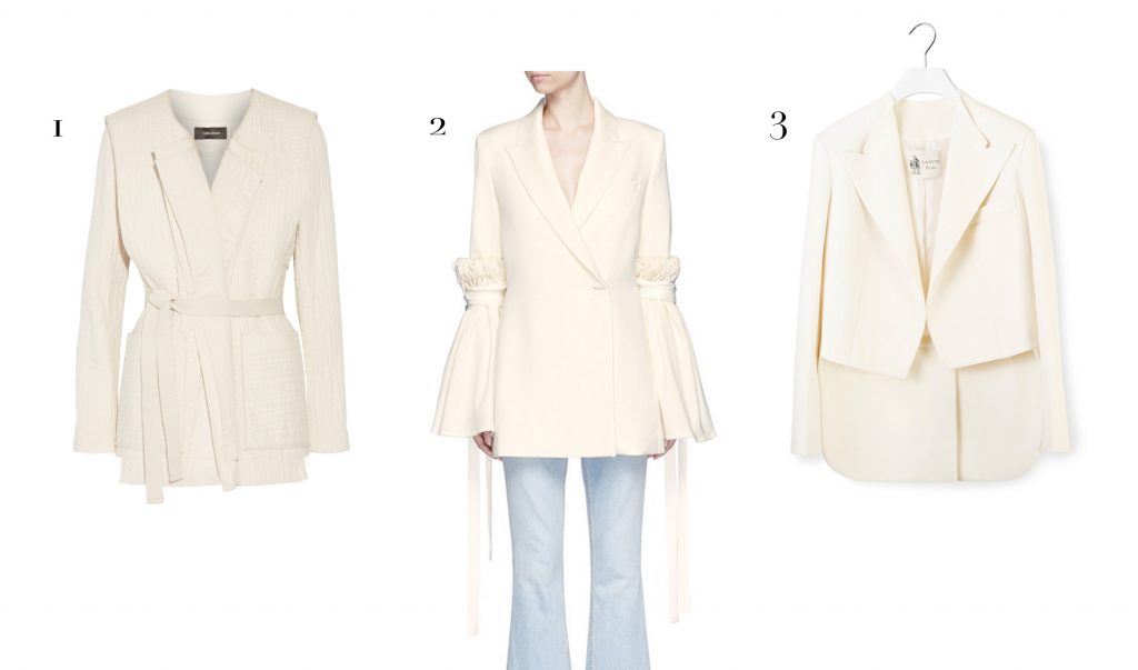 white hot pieces - jackets