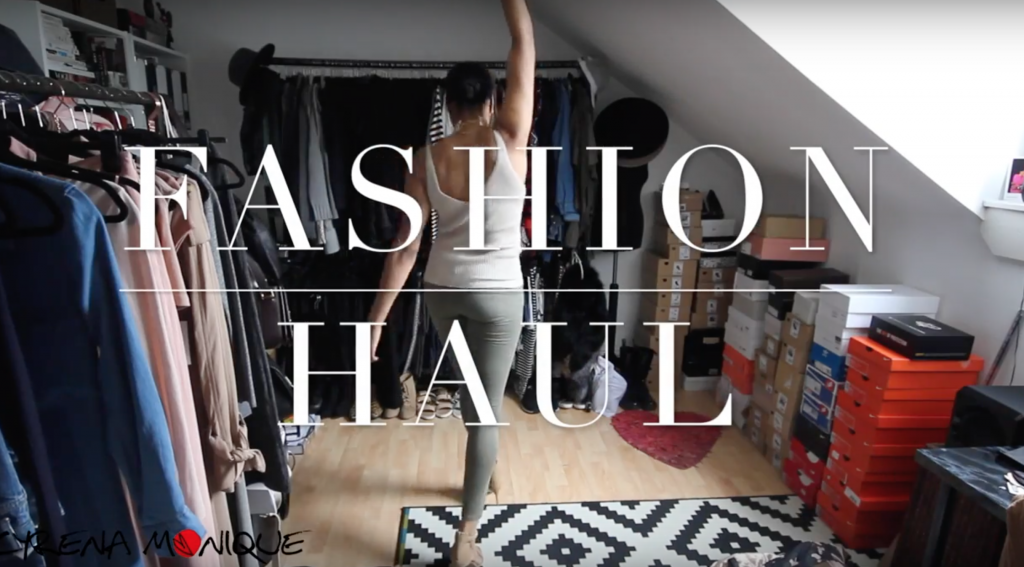 fashion haul try on neutrals